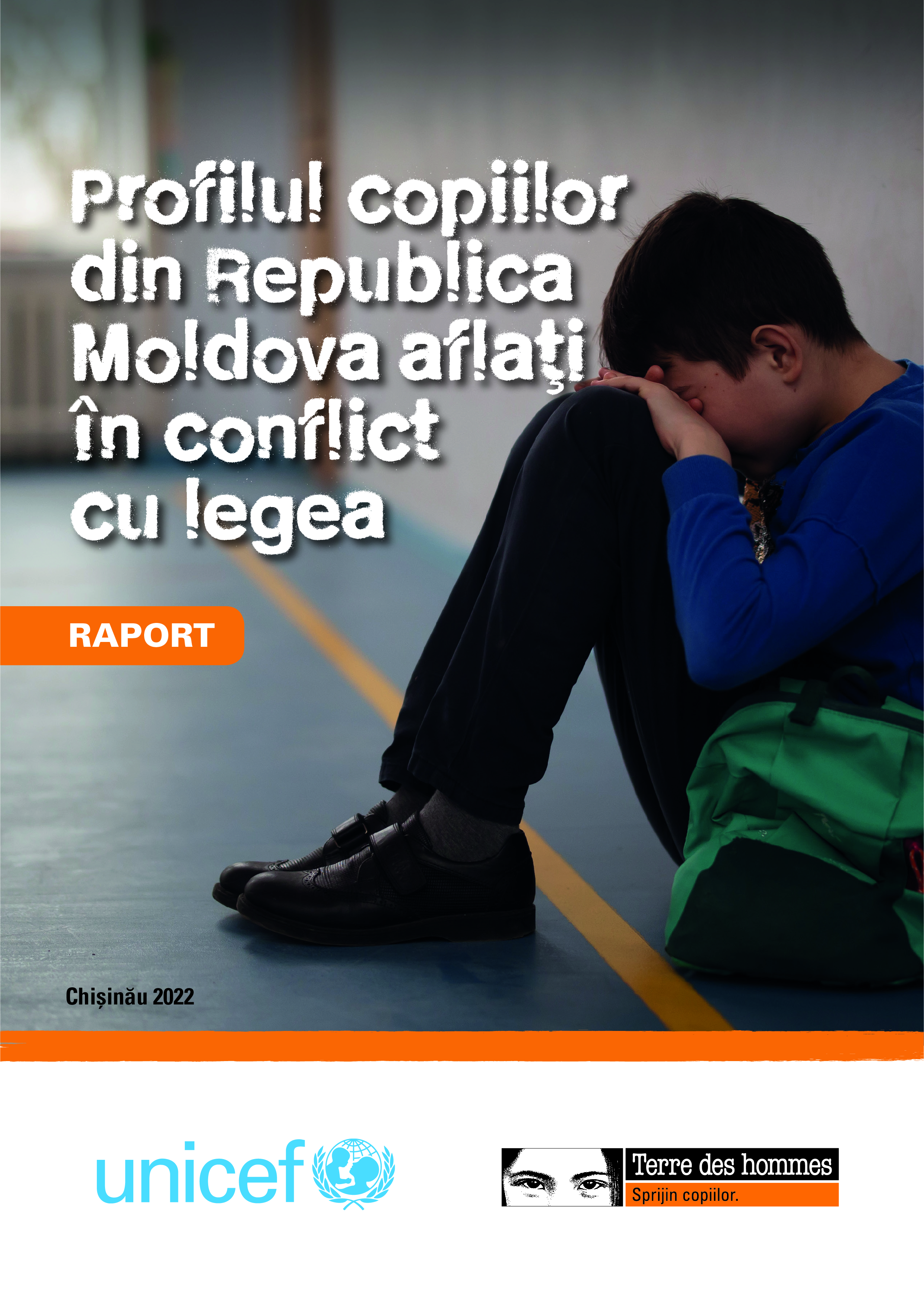 Coperta Raport copii conflict cu legea