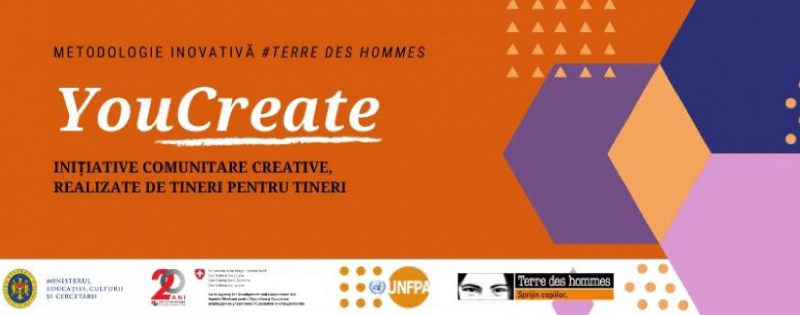 Fii diferit, fii tu însuți! Instruirile YouCreate îi inspiră pe tinerii dornici de schimbări