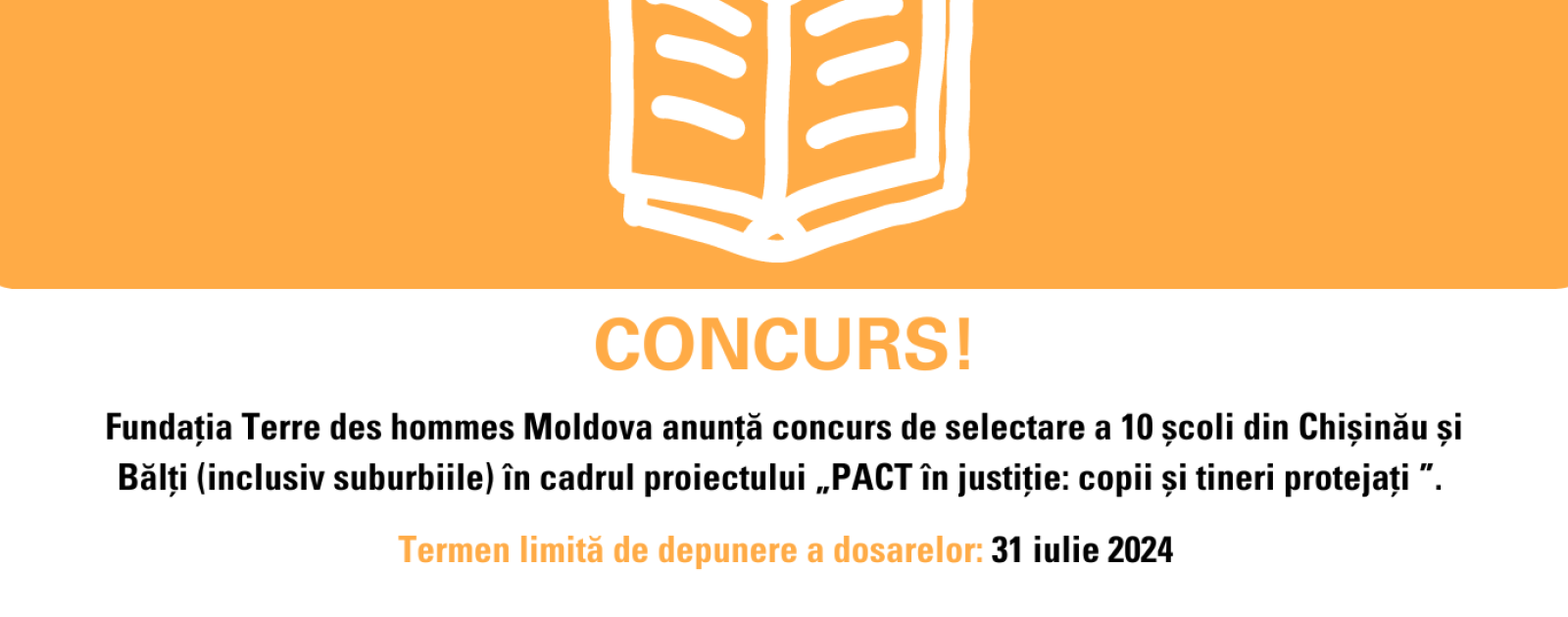 Concurs 10 scoli PACT