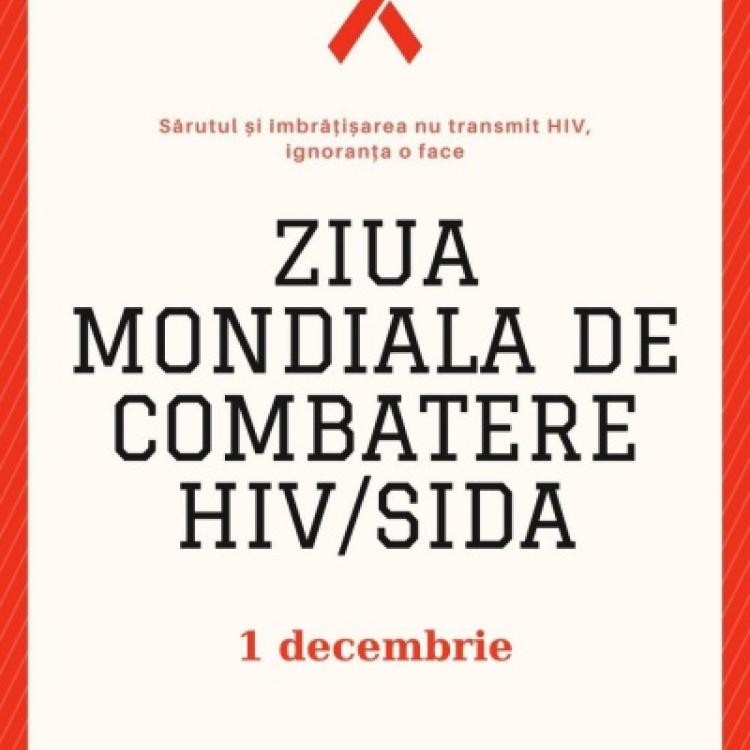 Campanie de conștientizare privind HIV/SIDA promovată de tinerii din învățământul profesional tehnic