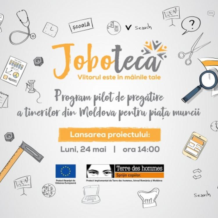 Lansarea proiectului JOBOTECA, un program pentru adolescenți și tineri