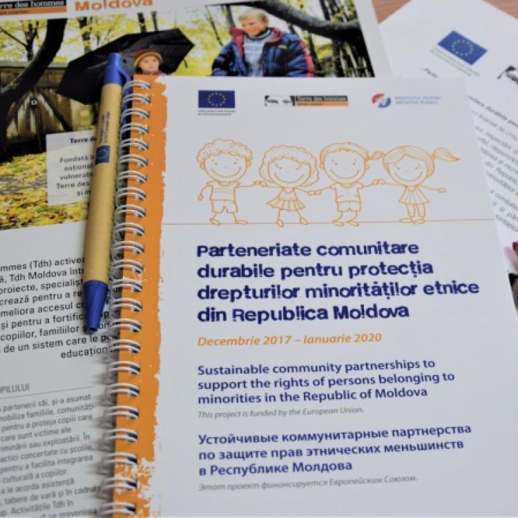Terre des hommes Moldova anunță lasarea unui proiect anti-discriminare interetnică