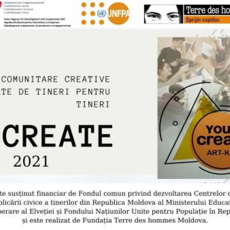 Inițiative comunitare creative - YouCreate 2021. VIDEO#3